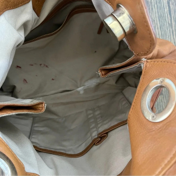 Foley + Corinna Tan Leather Shoulder Bag - Picture 6 of 10